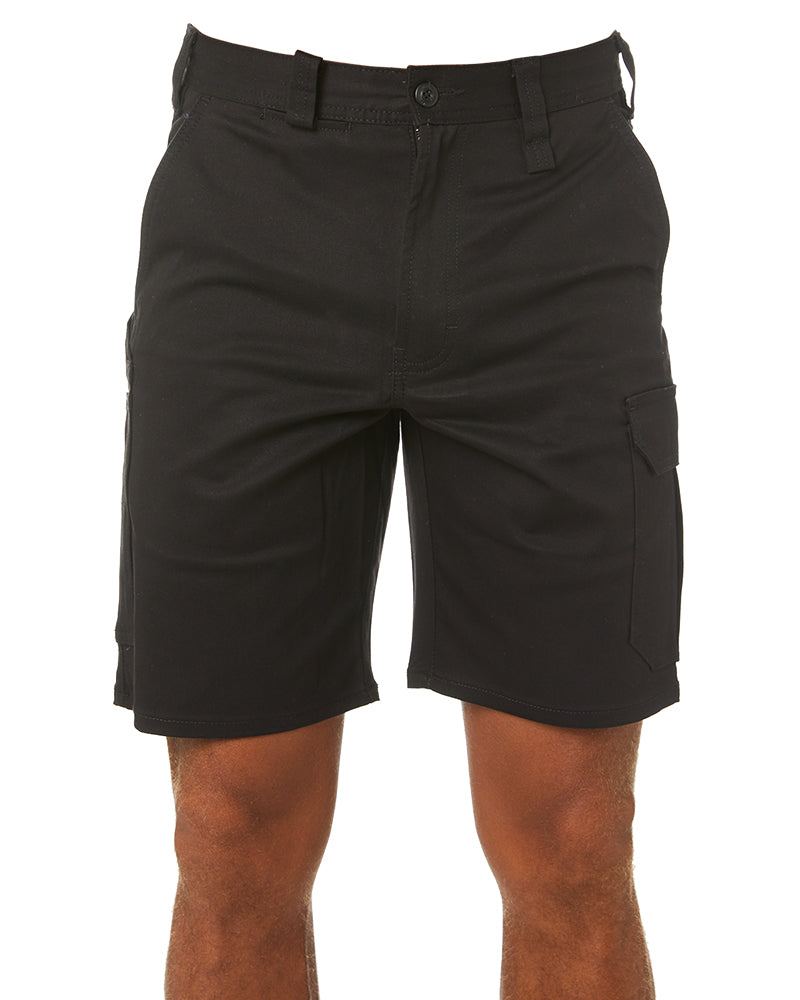 Hard Yakka Basic Stretch Short - Black | Buy Online