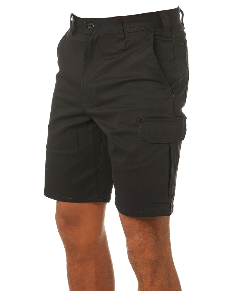 Hard Yakka Basic Stretch Short - Black | Buy Online