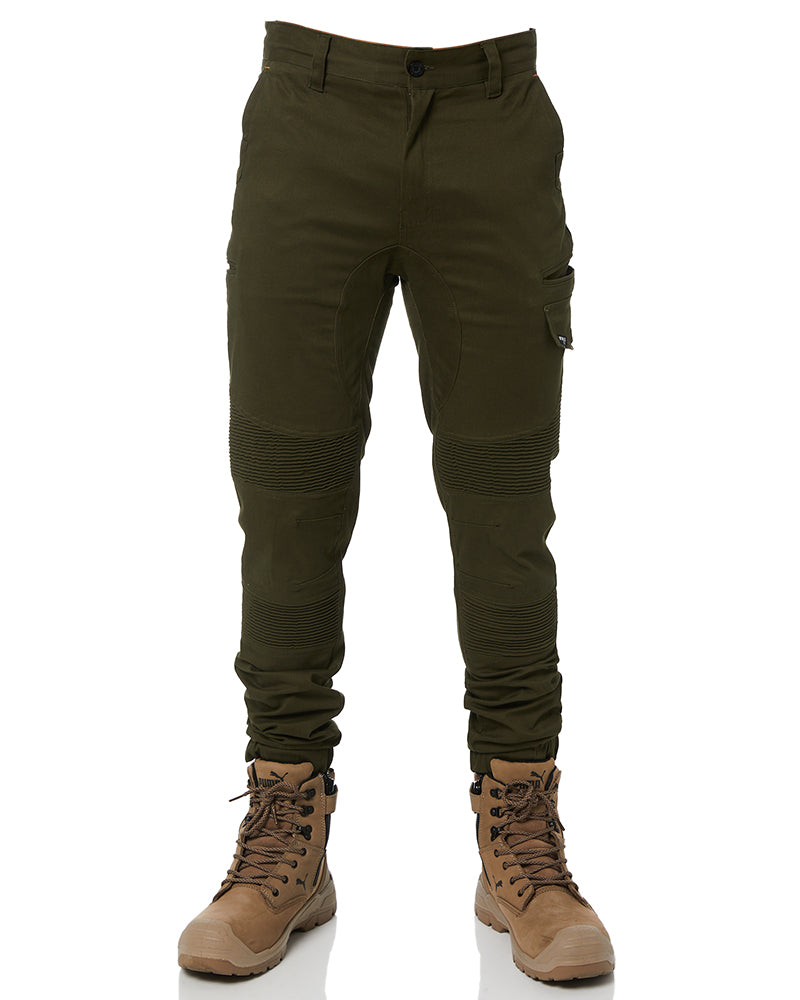 Jetpilot Corrugated Stretch Pant - Olive | Buy Online