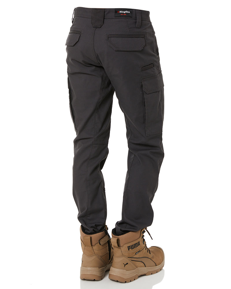 King Gee Tradies Utility Cargo Pant - Charcoal | Buy Online