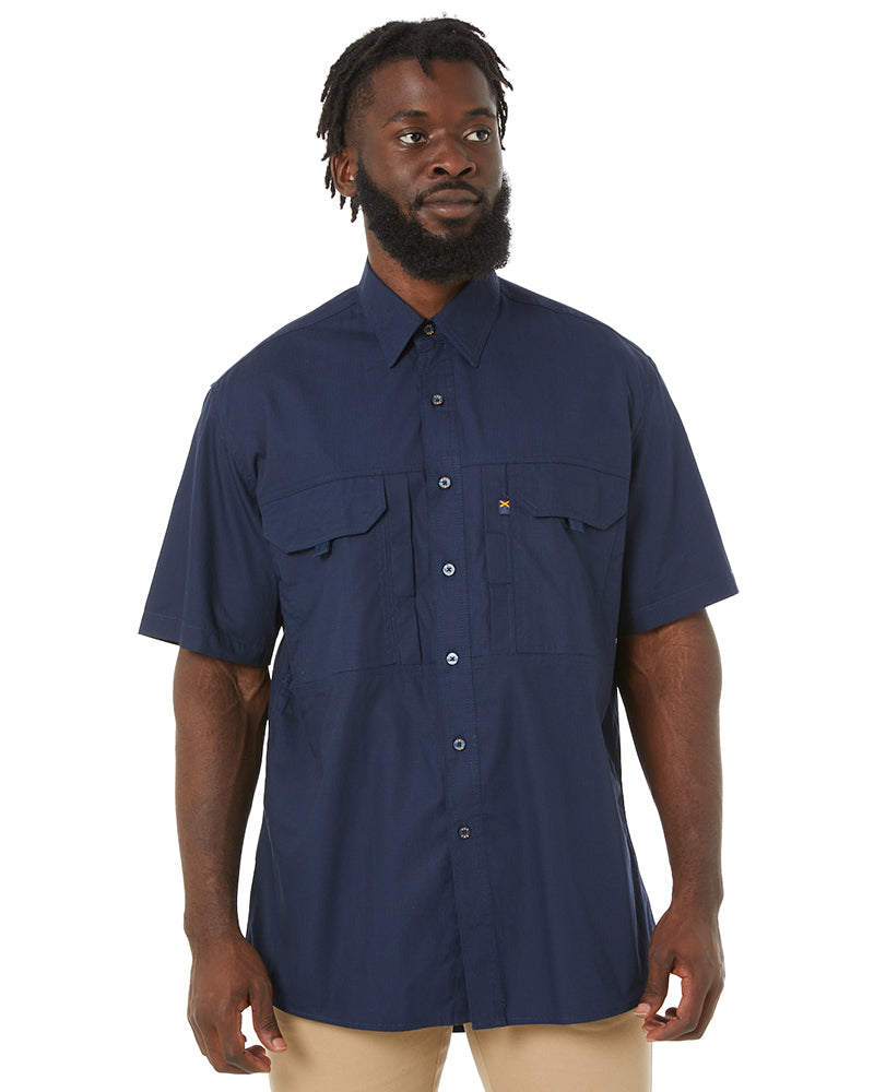 Ritemate RMX Flexible Fit Utility SS Shirt - French Navy | Buy Online