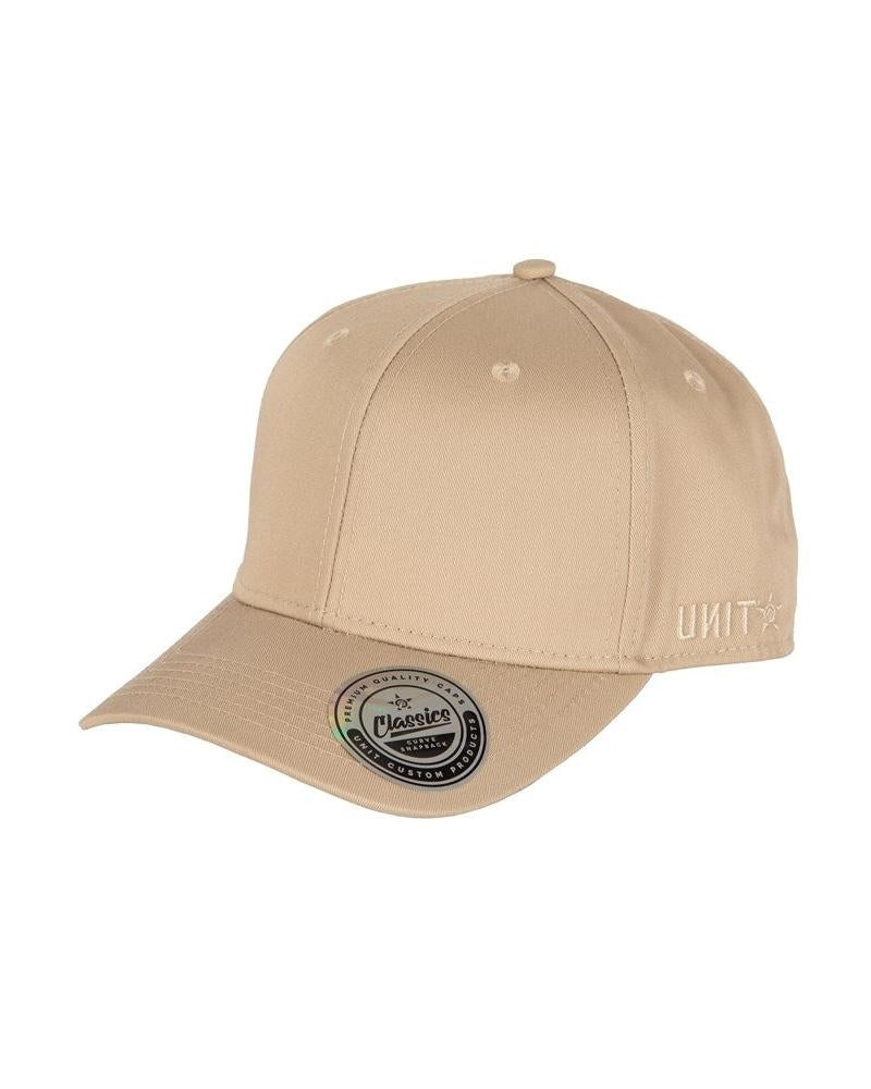 Classic Snapback Cap - Khaki