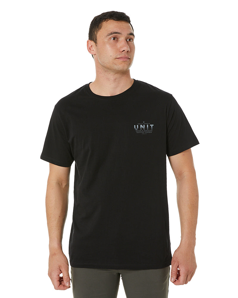 Unit Mens Pro Flex Performance T-Shirt - Char Heather