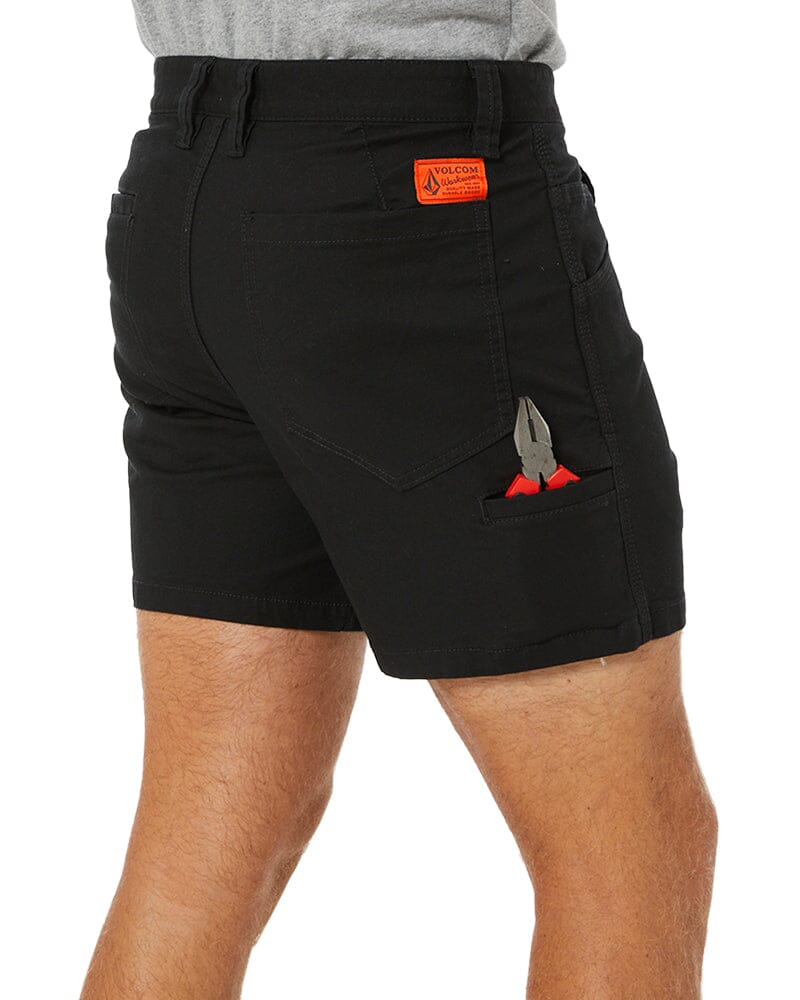 Bevel Work Short - Black