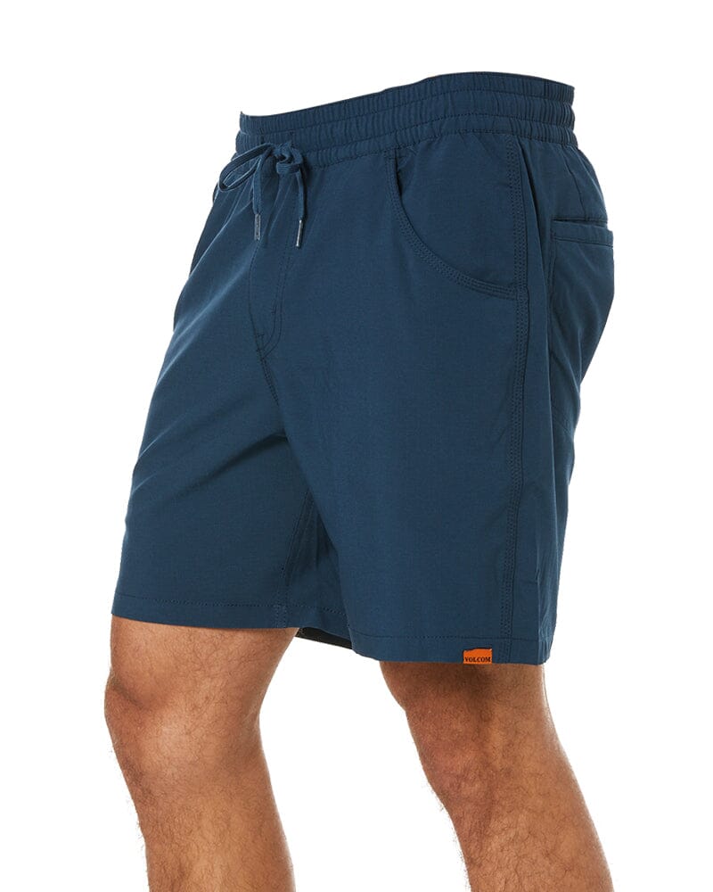 Rack Elastic Waist Hybrid Short - Navy