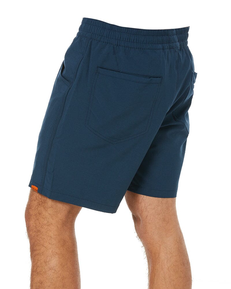 Rack Elastic Waist Hybrid Short - Navy