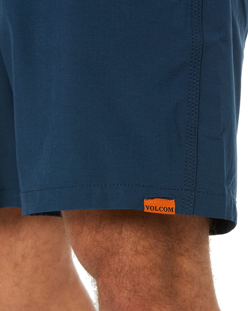 Rack Elastic Waist Hybrid Short - Navy